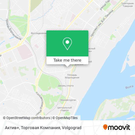 Актив+, Торговая Компания map