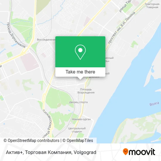 Актив+, Торговая Компания map