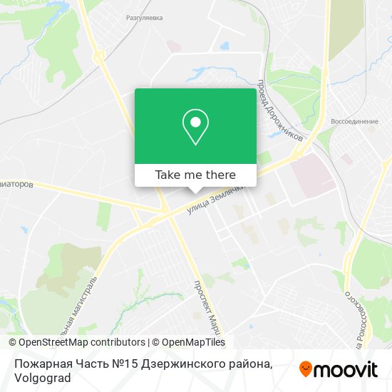 Пожарная Часть №15 Дзержинского района map
