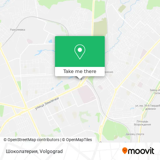 Шоколатерия map