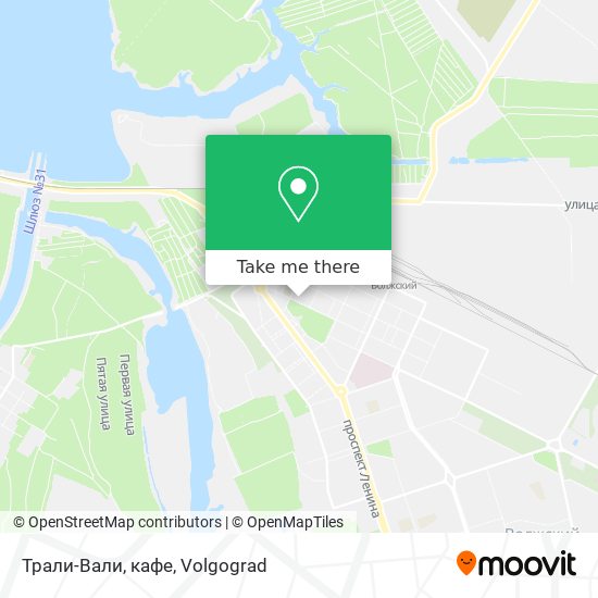 Трали-Вали, кафе map