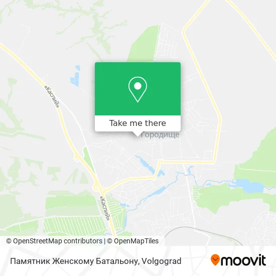 Памятник Женскому Батальону map