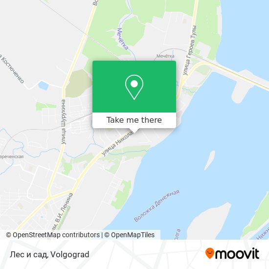 Лес и сад map