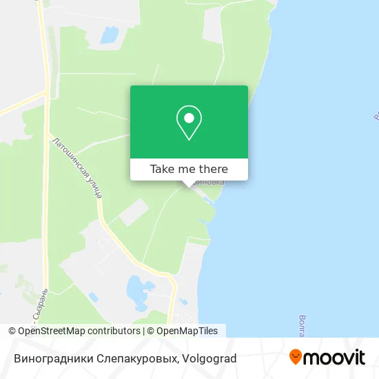 Виноградники Слепакуровых map