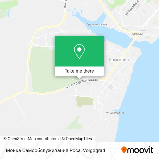Мойка Самообслуживания Роса map