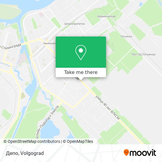 Депо map