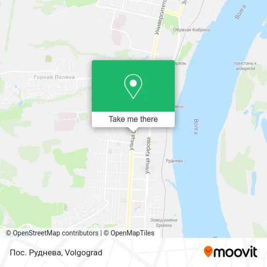 Пос. Руднева map