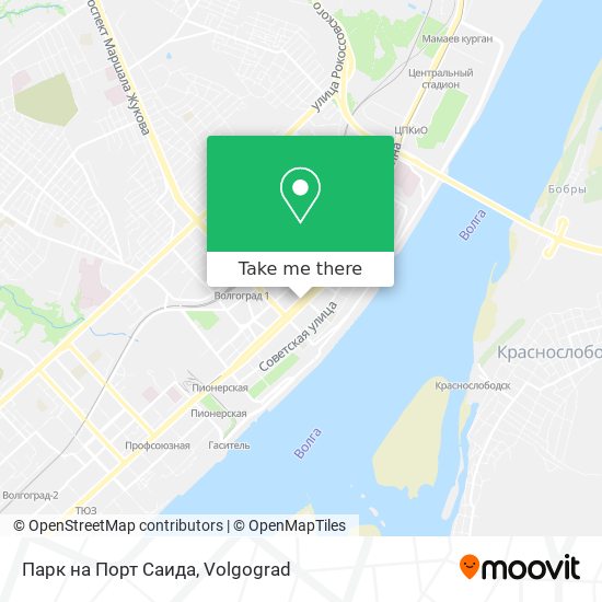 Парк на Порт Саида map