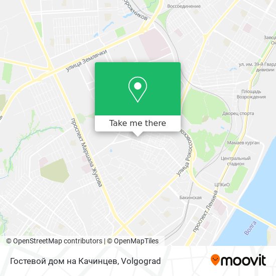 Гостевой дом на Качинцев map
