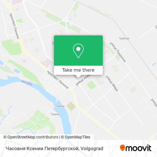 Часовня Ксении Петербургской map