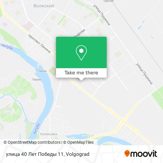 улица 40 Лет Победы 11 map