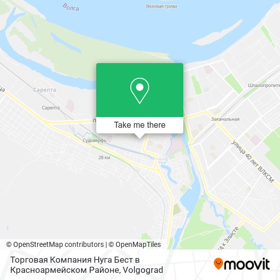 Торговая Компания Нуга Бест в Красноармейском Районе map