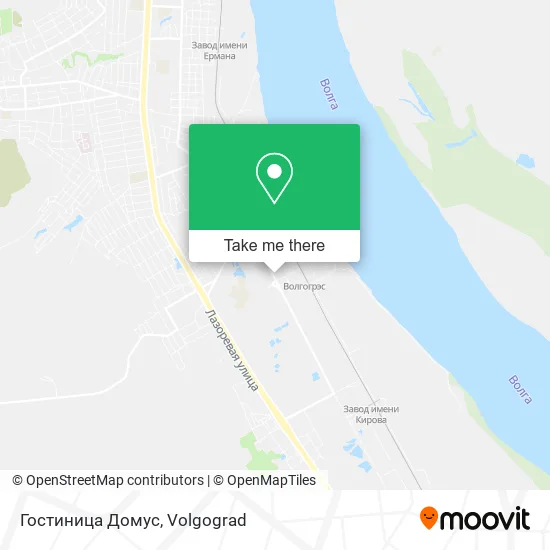 Гостиница Домус map