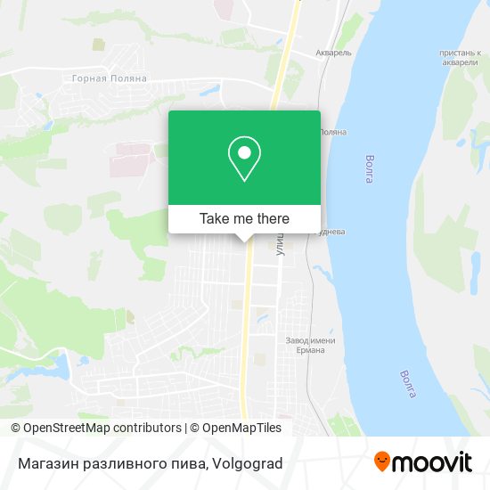 Магазин разливного пива map