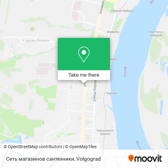 Сеть магазинов сантехники map