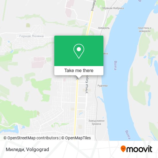 Миледи map