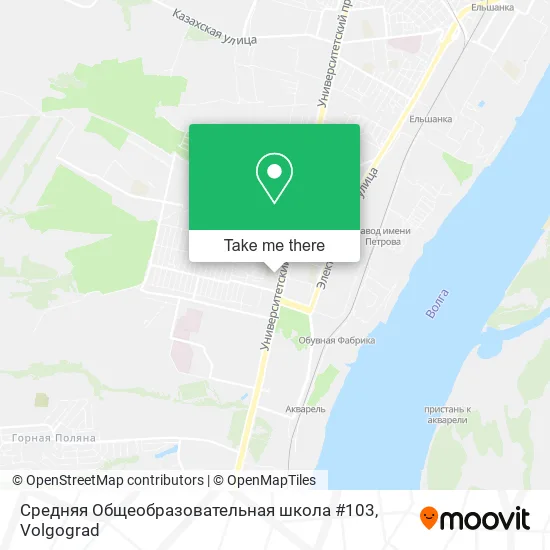 Средняя Общеобразовательная школа #103 map