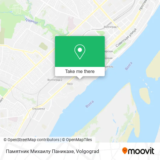 Памятник Михаилу Паникахе map