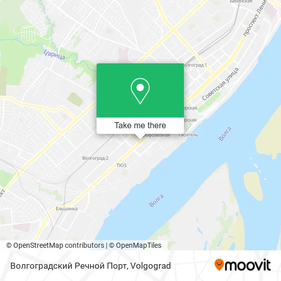 Волгоградский Речной Порт map