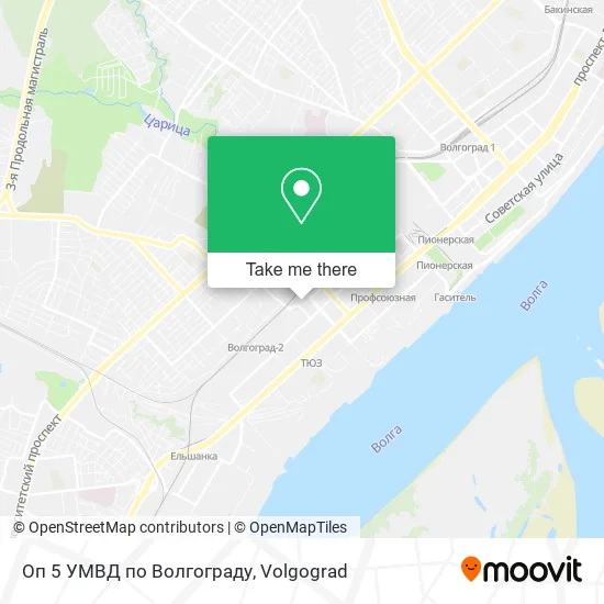 Оп 5 УМВД по Волгограду map