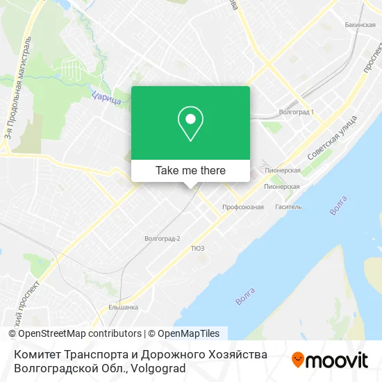 Комитет Транспорта и Дорожного Хозяйства Волгоградской Обл. map