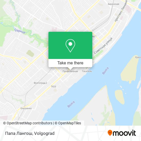 Папа Лангош map