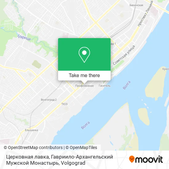 Церковная лавка, Гавриило-Архангельский Мужской Монастырь map