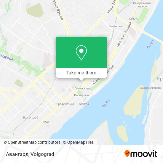 Авангард map