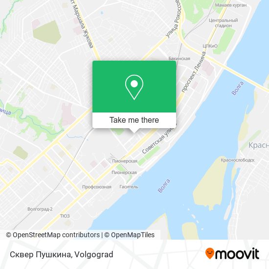 Сквер Пушкина map