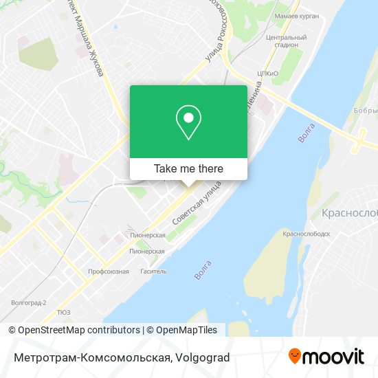 Метротрам-Комсомольская map