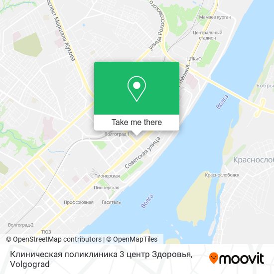 Клиническая поликлиника 3 центр Здоровья map