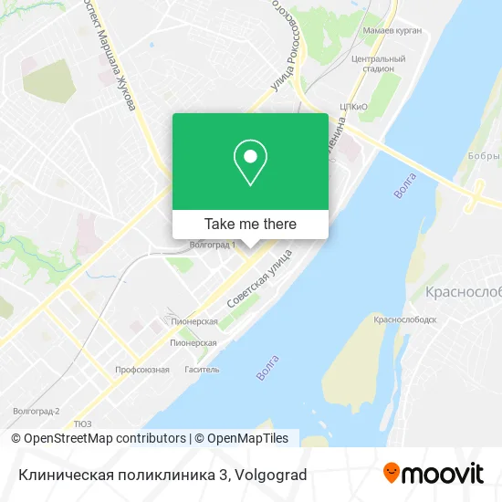 Клиническая поликлиника 3 map