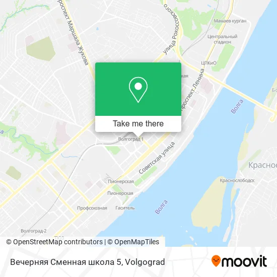 Вечерняя Сменная школа 5 map