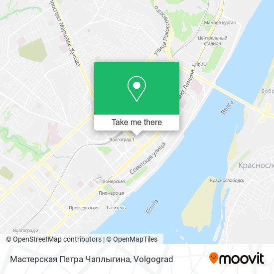 Мастерская Петра Чаплыгина map