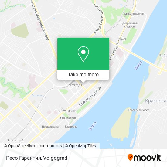 Ресо Гарантия map