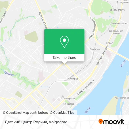 Детский центр Родина map