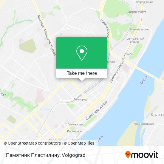 Памятник Пластилину map