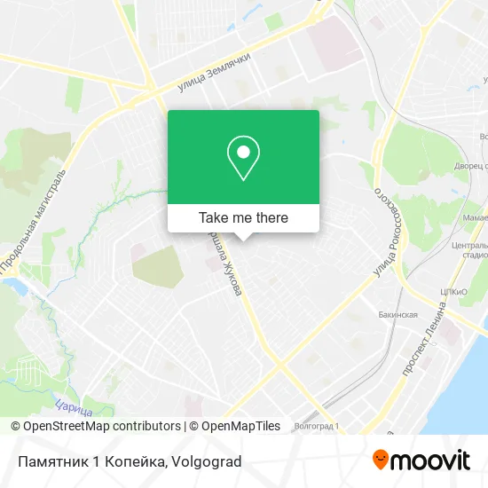 Памятник 1 Копейка map