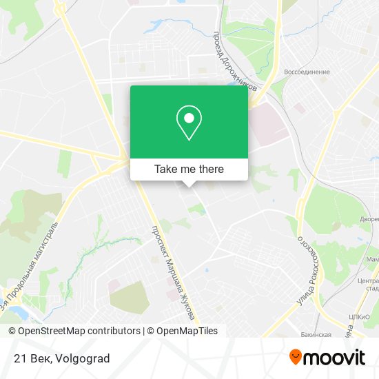 21 Век map