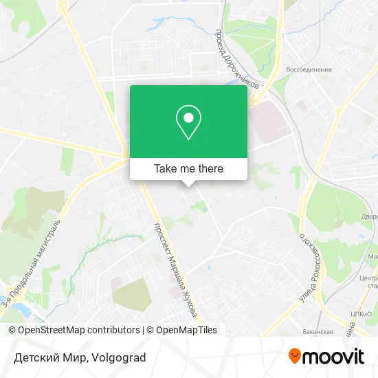 Детский Мир map