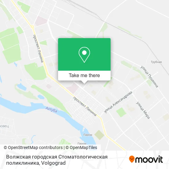 Волжская городская Стоматологическая поликлиника map