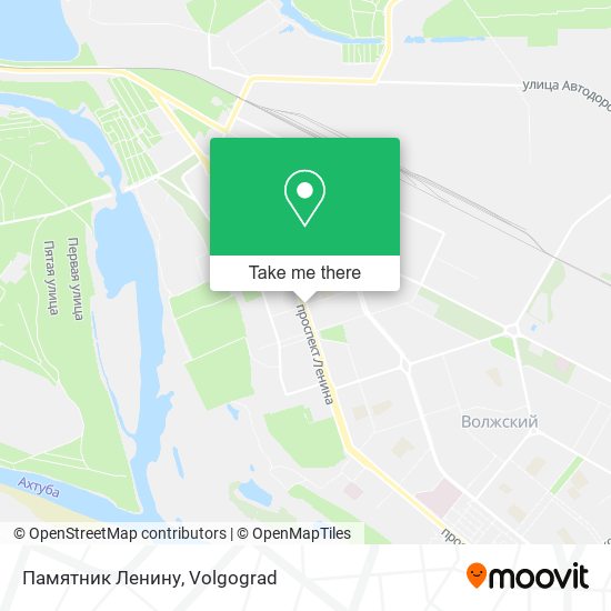 Памятник Ленину map