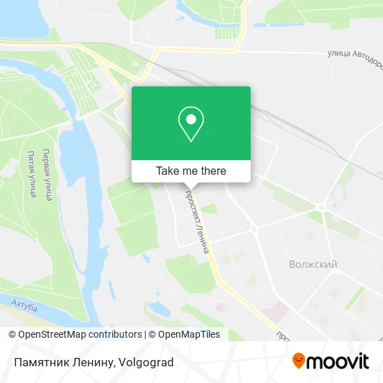 Памятник Ленину map