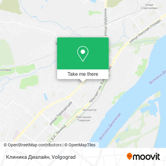 Клиника Диалайн map