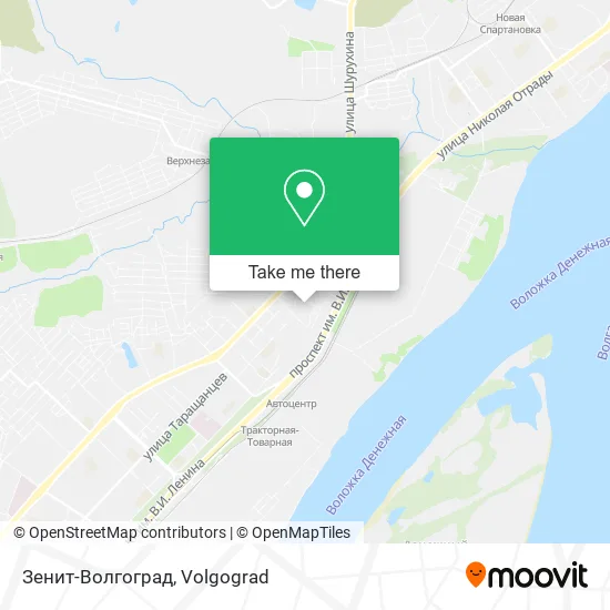 Зенит-Волгоград map