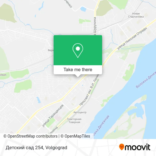 Детский сад 254 map