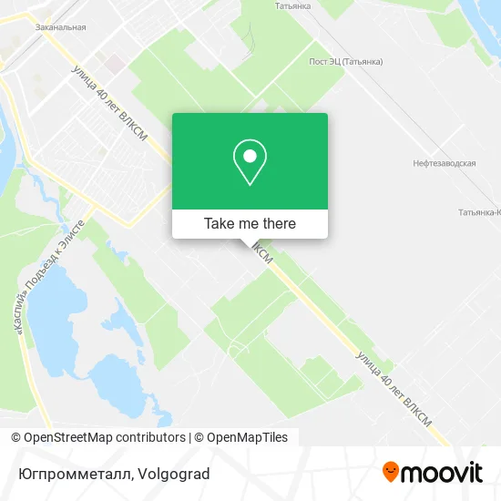 Югпромметалл map
