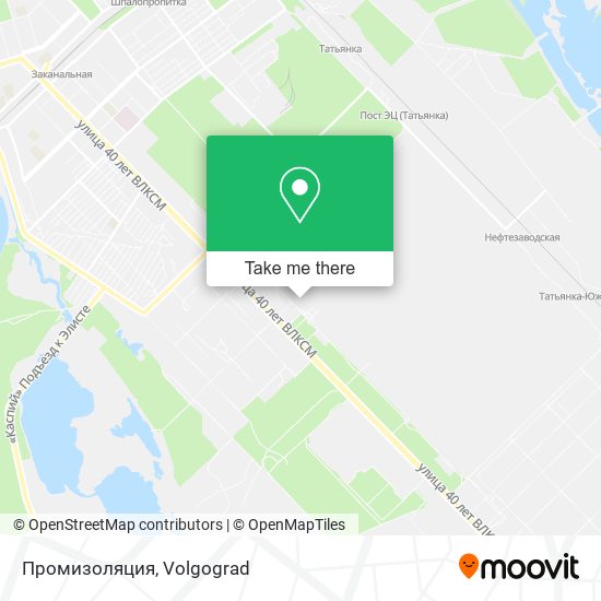 Промизоляция map