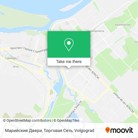 Марийские Двери, Торговая Сеть map