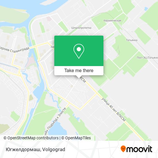 Югжелдормаш map
